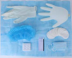 Disposable 7 Piece Sterilised Work Kit